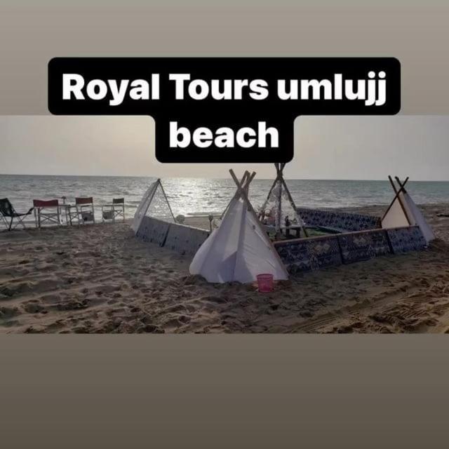 Royal Tours Permanent Camp Hotel Umm Lajj Eksteriør billede